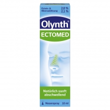 Olynth® Ectomed – Nasenspray ohne Gewöhnungseffekt