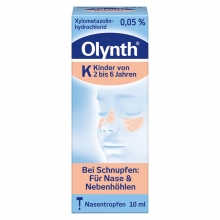 Olynth® – Abschwellende Nasentropfen für Kinder