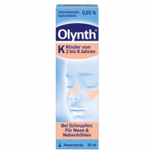 Olynth® – Abschwellendes Nasenspray für Kinder
