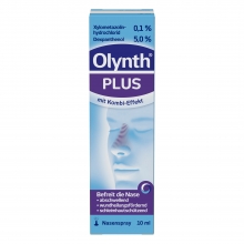 Olynth® Plus – Abschwellendes & pflegendes Nasenspray für Schulkinder & Erwachsene