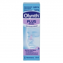 Olynth® Plus – Abschwellendes & pflegendes Nasenspray für Kinder