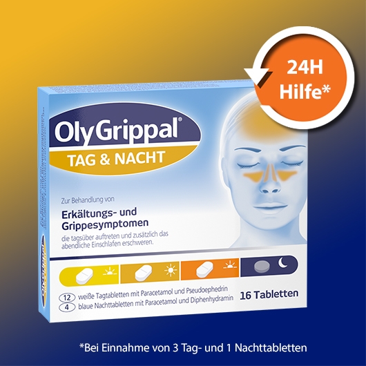OlyGrippal® – bei Erkältungs- und Grippebeschwerden